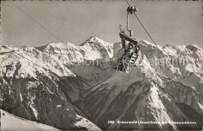 Sessellift Braunwald Hausstockkette