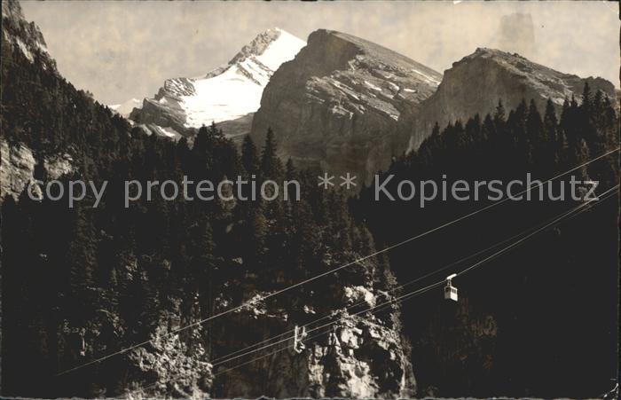 Seilbahn Kandersteg-Stock Altels Tatlishoerner