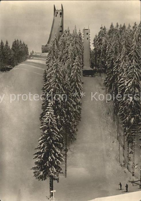 Ski-Flugschanze Erzgebirgsschanze Jugendschanze Johanngeorgenstadt