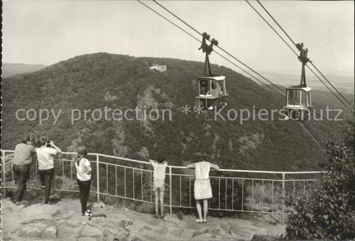 Seilbahn Thale Harz Berghotel Rosstrappe