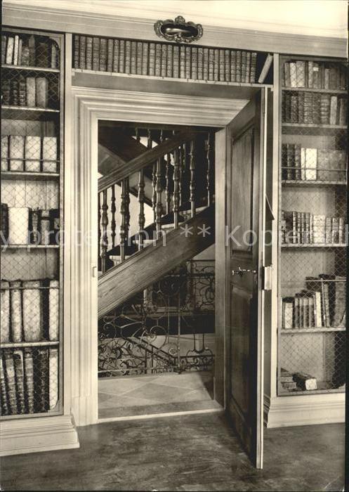 Goethe Johann Wolfgang von Goethehaus Frankfurt am Main Bibliothek des Vaters