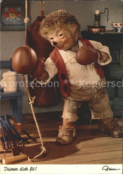 Mecki Nr. 453 Trimm dich fit Boxen Boxhandschue Punchingball