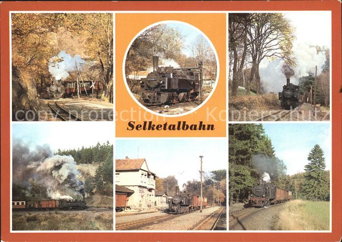 Lokomotive Selketalbahn Bahnhof Alexisbad Strassberg Gernrode