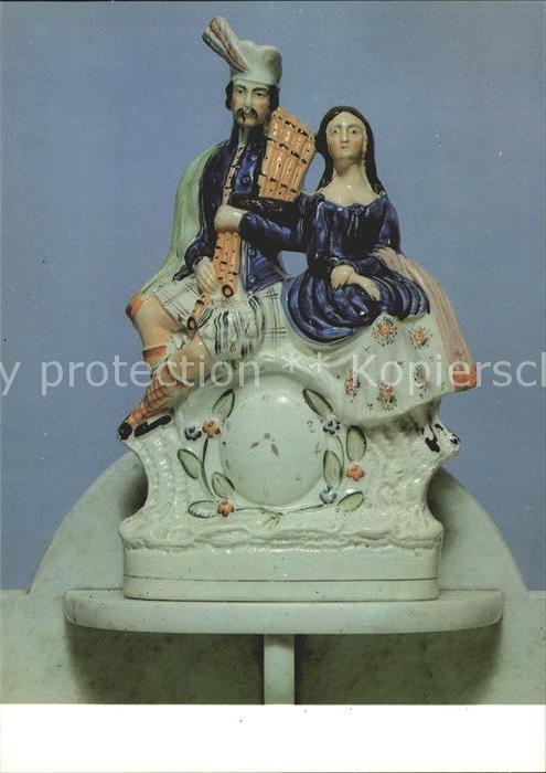 Schmuck Figuren Staffordshire-Steingut Seefahrerstube 19. Jahrhundert