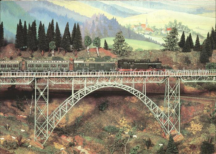 Modellbau-Eisenbahn AG 3/4 Meissen Muengstener Bruecke