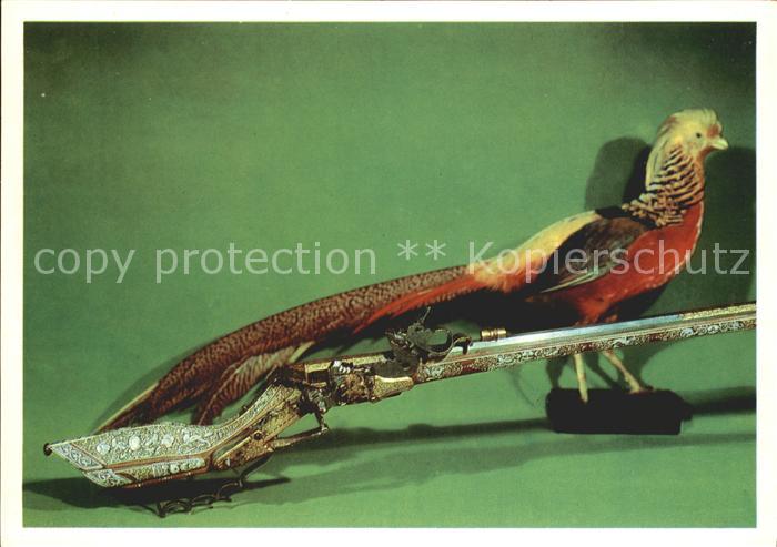 Militaria Tschinke Messing Perlmutteinlagen 17. Jahrhundert