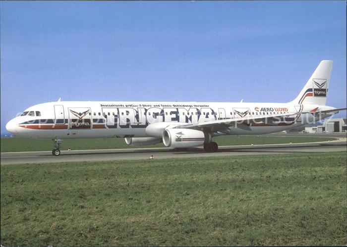 Flugzeuge Zivil Trigema Aero Lloyd Airbus A-321 D-ALAH
