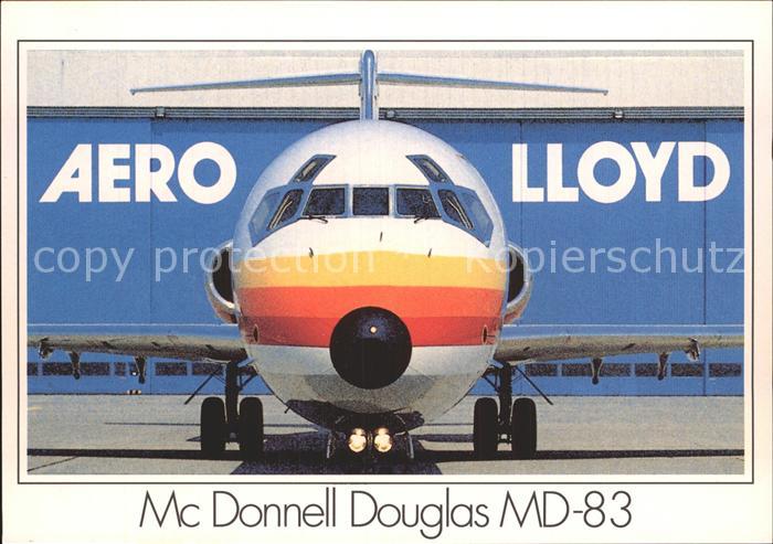 Flugzeuge Zivil Aero Lloyd McDonnell Douglas MD-83