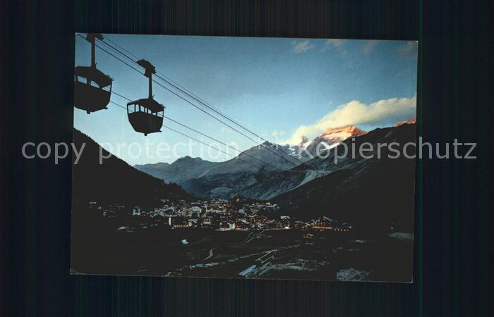 Seilbahn Saas-Fee Rothorn Fletschhorn Laquinhorn