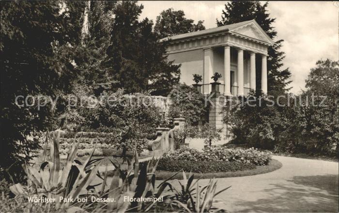 Dessau-Rosslau Woerlitzer Park Floratempel