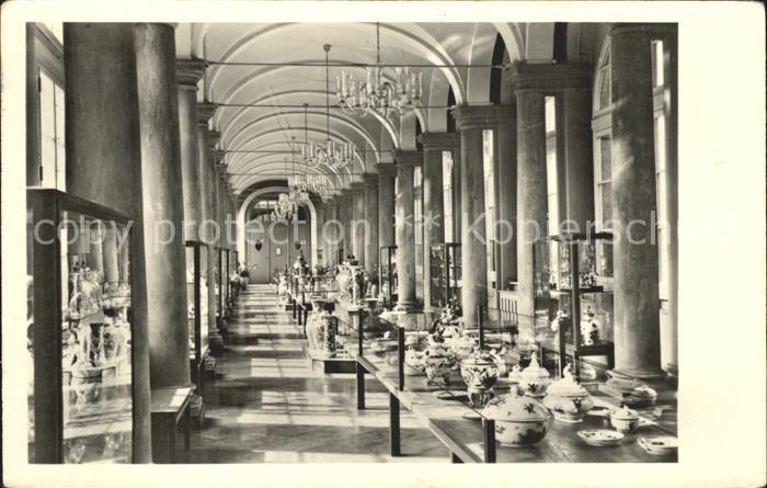 DRESDEN Elbe Zwinger Porzellangalerie