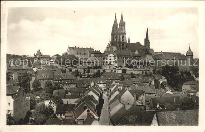Meissen Elbe Sachsen Dom Burgstrasse Albrechtsburg