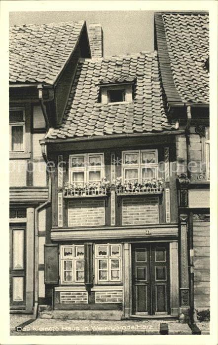 Wernigerode Harz Kleinste Haus