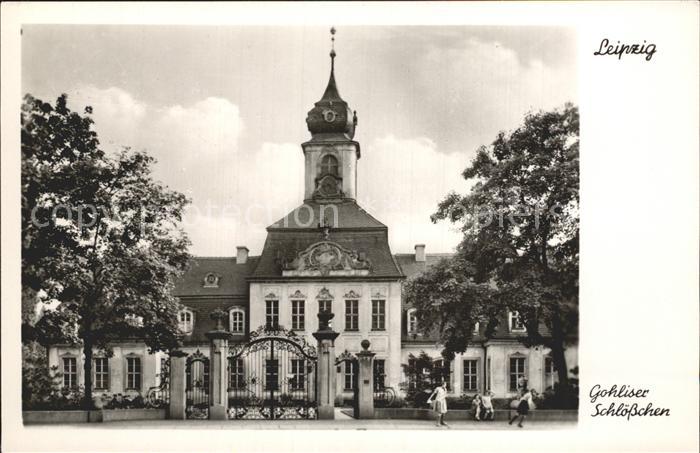 LEIPZIG Sachsen Gohliser Schloesschen