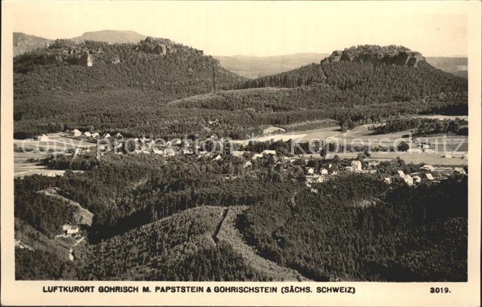 Gohrisch Papststein Gohrischstein