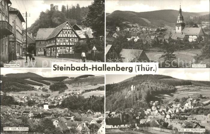 Steinbach-Hallenberg Hauptstrasse Hallenburg