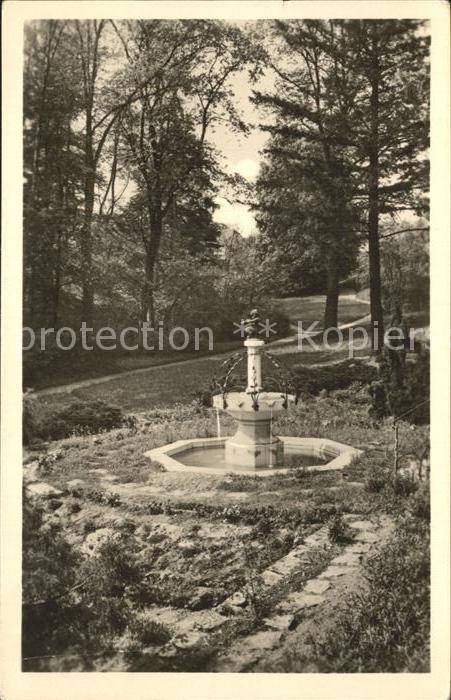 Neustadt Orla Kospada Vogelbrunnen Park Genesungsheim