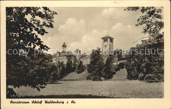 Waldenburg Sachsen Sanatorium Schloss