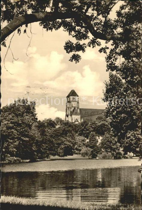 Karl-Marx-Stadt Schlossteich Schlosskirche