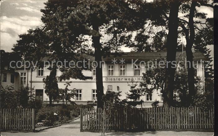 Lubmin Ostseebad Adolf-Diesterweg-Heim