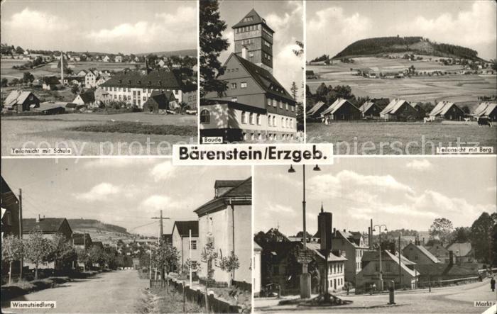 Baerenstein Annaberg-Buchholz Baude Markt Schule