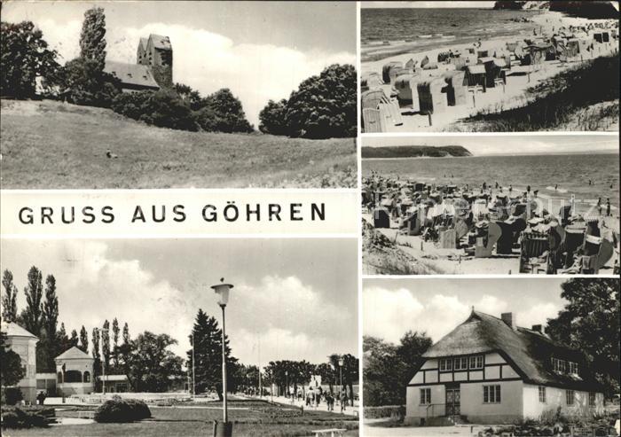 Goehren Ruegen Strand Gebaeude