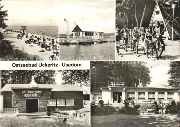 ueckeritz Usedom Strand Hafen Achterwasser Neptunfest Strandklause