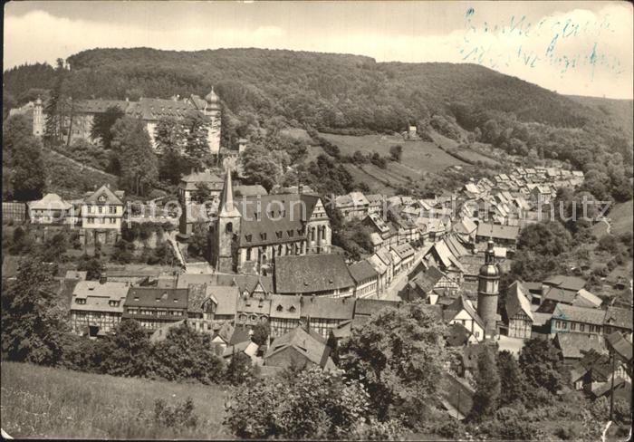 Stolberg Harz Blick von der Lutherbuche