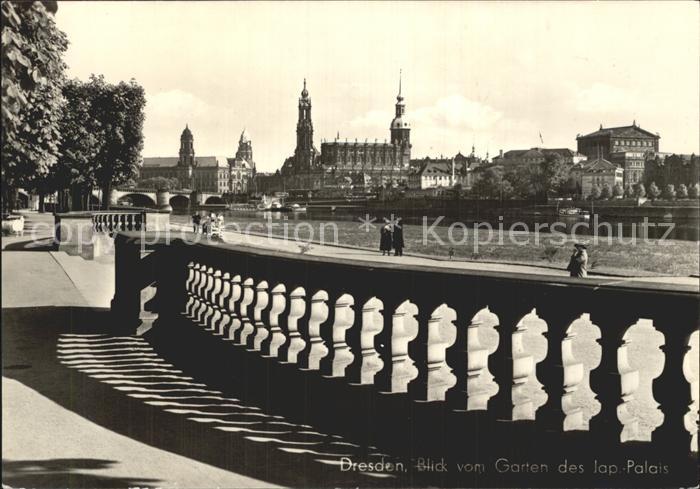DRESDEN Elbe Jap. Palais