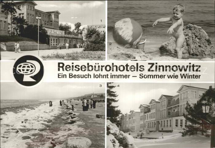 Zinnowitz Ostseebad Hotel Otto Schmirgal Strand Hotel Philipp Mueller