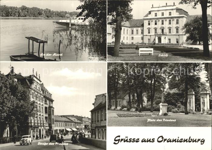 Oranienburg Schloss Havel Strasse des Friedens