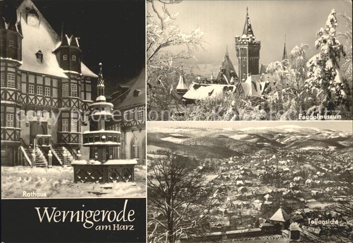 Wernigerode Harz Rathaus Feudalmuseum