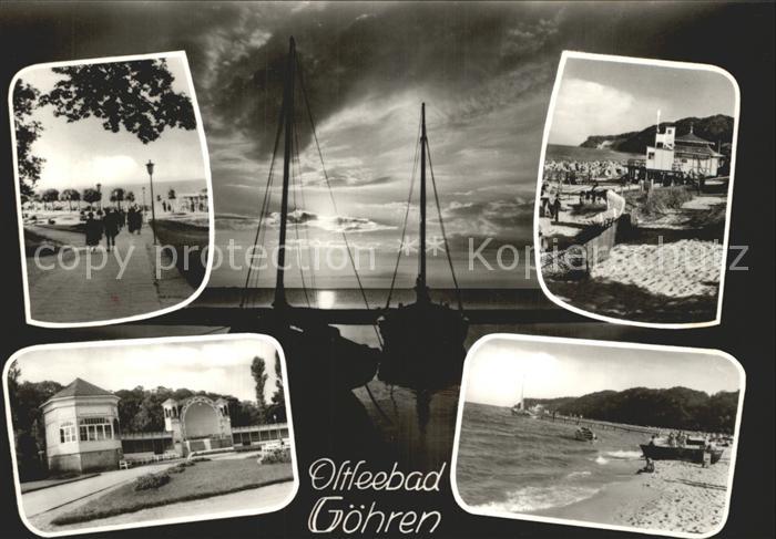 Goehren Ruegen Strand Konzertbuehne Promenade