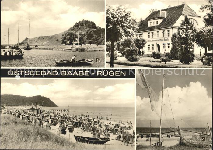Baabe Ostseebad Ruegen Moritzburg Kurverwaltung Strand