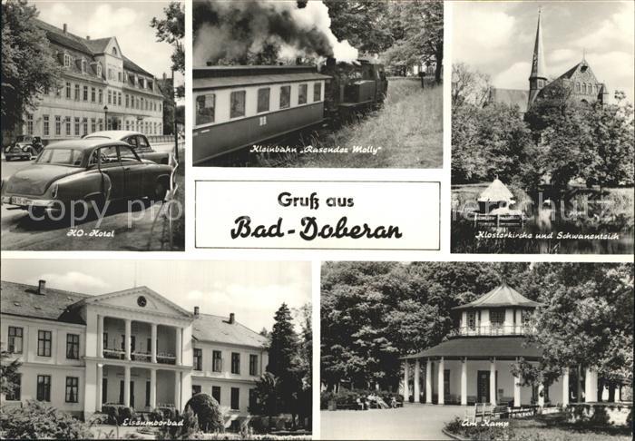 Bad Doberan HO-Hotel Kleinbahn Rasender Molly Klosterkirche