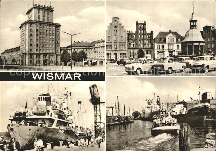 Wismar Mecklenburg HOG Platz Friedens alter Schwede Reuterhaus Markt Hafen