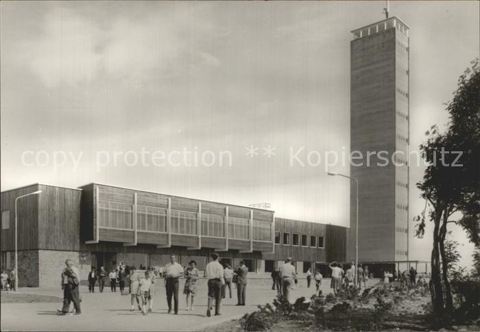 Oberwiesenthal Erzgebirge HO-Gaststaette Fichtelberghaus