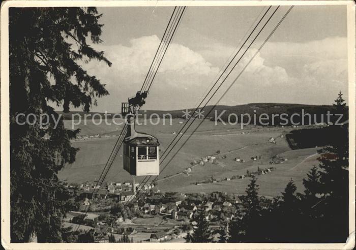 Oberwiesenthal Erzgebirge Luftseilbahn