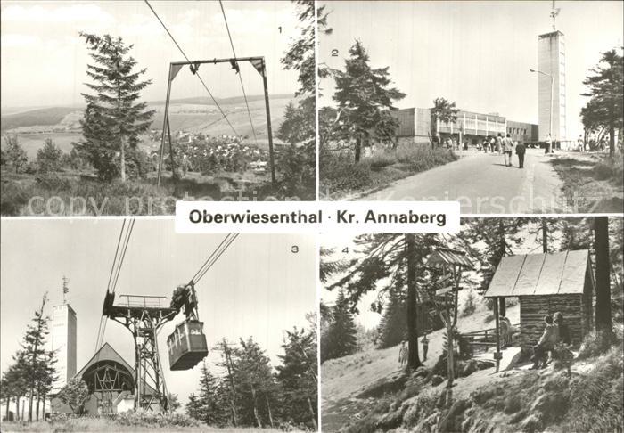 Oberwiesenthal Erzgebirge Fichtelberg Fichtelberghaus Schwebebahn Eckbauerhuette