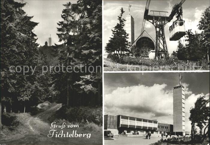 Oberwiesenthal Erzgebirge Fichtelberg Schwebebahn