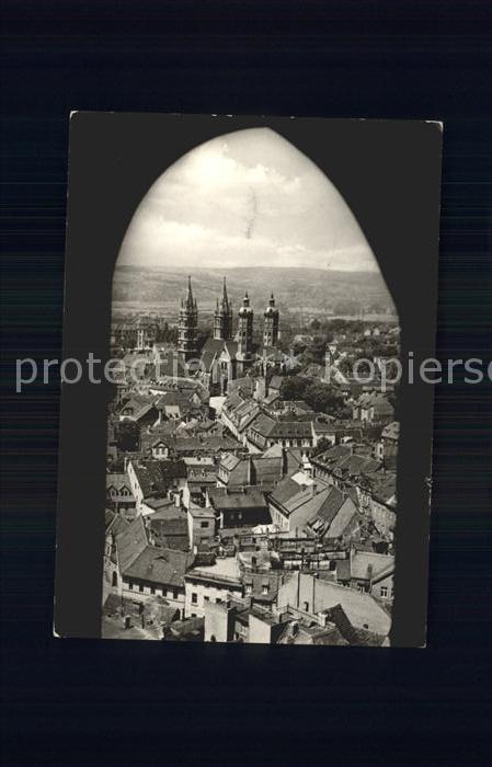 Naumburg Saale Blick von der Wenzelskirche Dom