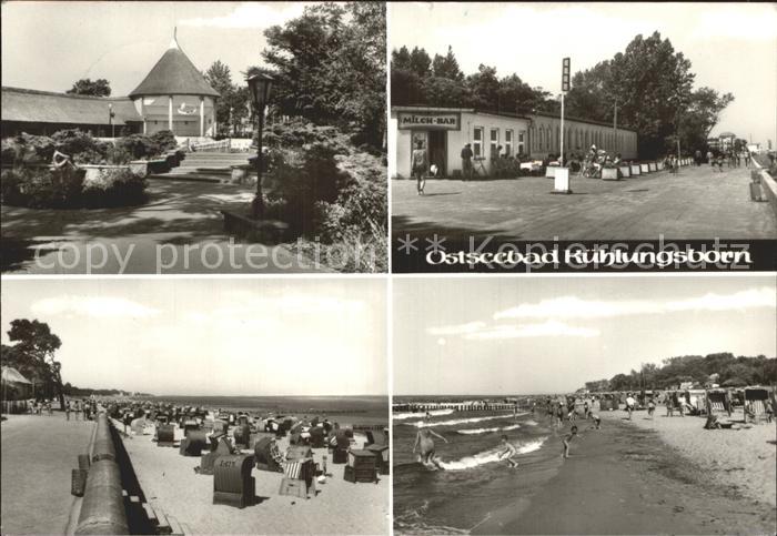 Kuehlungsborn Ostseebad Konzertgarten Strandpromenade