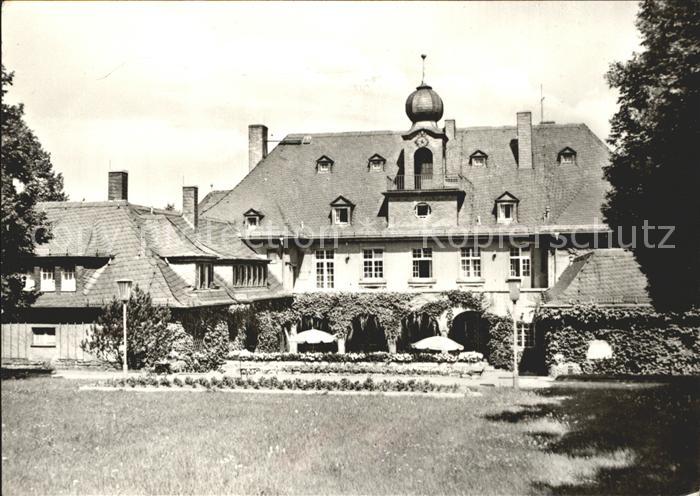 Saalfeld Saale Diabetiker-Sanatorium Bergfried