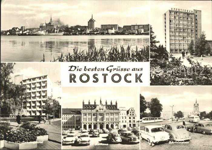 ROSTOCK CITY Sportforum Rathaus Schroederplatz