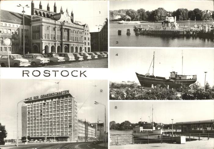 ROSTOCK CITY Ernst-Thaelmann-Strasse Hermann-Duncker-Platz Kabutzenhof