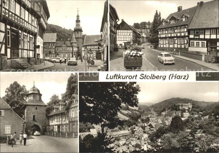 Stolberg Harz Markt Thomas-Muentzer-Gasse Rittertorturm