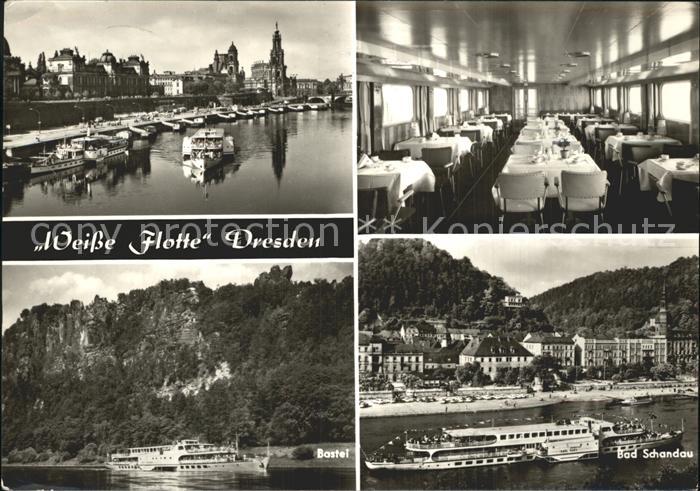 DRESDEN Elbe Weisse Flotte Bad Schandau