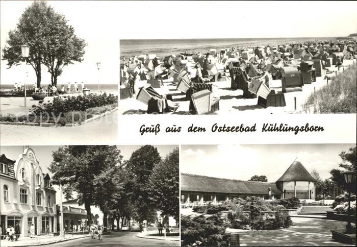 Kuehlungsborn Ostseebad Strand Gebaeude