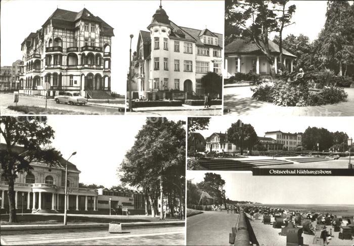 Kuehlungsborn Ostseebad Ostsee-Hotel Meerwasserschwimmhalle Gaststaette Nasser S