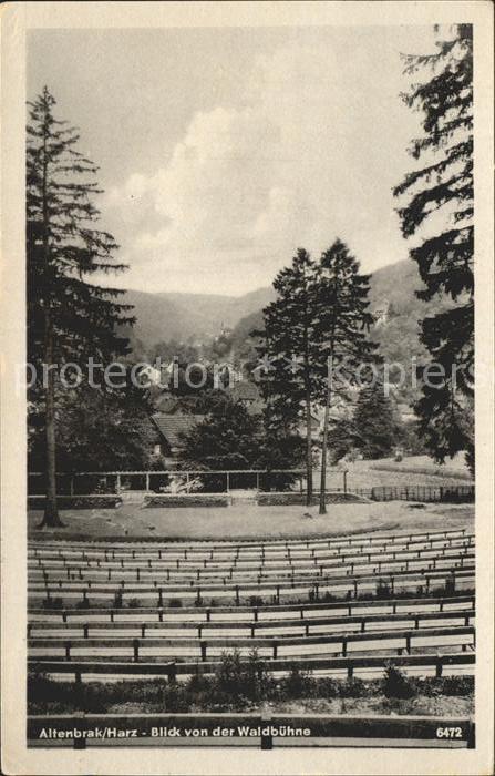 Altenbrak Harz Waldbuehne
